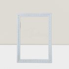 5,5 cm matt fehér-vörös antikolással 50*70 cm