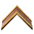 3,5 cm Negatív bordó-antikolt arany képkeret EGYEDI MÉRETBEN 1784/F352