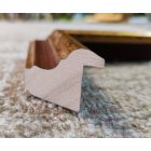 3,5 cm Negatív bordó-antikolt arany képkeret EGYEDI MÉRETBEN 1784/F352