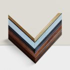 4,5 cm Barna-fehér betétes 30*40 cm