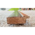 3,9 cm Zöld képkeret antikolt aranycsíkkal EGYEDI MÉRETBEN 778/4