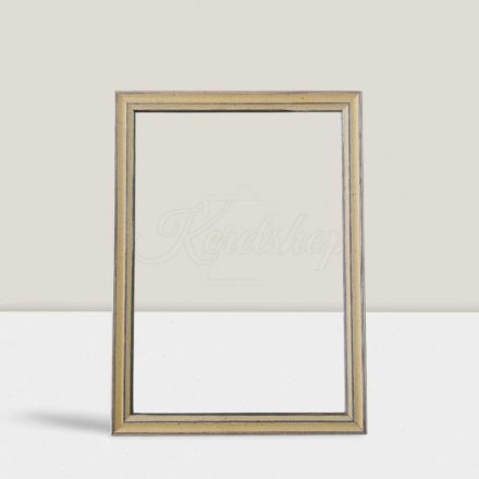 2 cm Koptatott sárga képkeret 21*29,7 cm A4