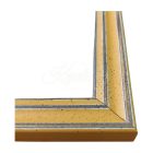 2 cm Koptatott sárga képkeret 21*29,7 cm A4
