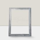 3 cm Égetett fa hatású képkeret fekete-fehér 30*40 cm