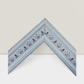   5,5 cm matt fehér-vörös antikolással EGYEDI MÉRETBEN FW55