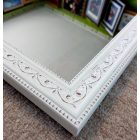 5,5 cm matt fehér-vörös antikolással EGYEDI MÉRETBEN FW55