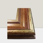 6 cm széles Barna-rozsda antikolással 40 cm*45,3 cm