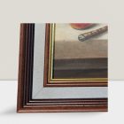 5 cm Barna-fehér betétes 40*100 cm