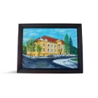 5,5 cm matt fekete-vörös antikolással EGYEDI MÉRETBEN FB55