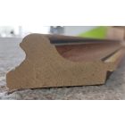 5,5 cm Barna képkeret, arany belső szegéllyel EGYEDI MÉRETBEN 1102/BA