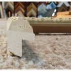 1,4 cm krém színű díszes képkeret EGYEDI MÉRETBEN 1725/197