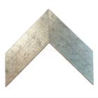 4 cm Patinás antik-foltos ezüst színű képkeret EGYEDI MÉRETBEN 1698/9001