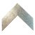 4 cm Patinás antik-foltos ezüst színű képkeret EGYEDI MÉRETBEN 1698/9001