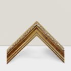 3 cm Díszes antikolt arany EGYEDI MÉRETBEN LE30