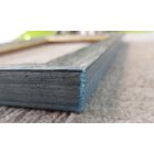 5,5 cm Koptatott kék-arany képkeret 21,3*43,3 cm