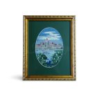 1,7 cm Díszes antikolt arany EGYEDI MÉRETBEN LE15