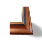 3,3 cm Negatív barna arany csíkkal 30*30 cm