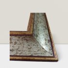 Arany-ezüst márványos hatású 11,5*17 cm