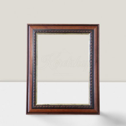 6,2 cm Barna-díszes képkeret 30*40 cm