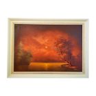 3,7 cm Krém cipzár mintás EGYEDI MÉRETBEN 348/3