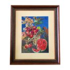 3,7 cm Barna cipzár mintás EGYEDI MÉRETBEN 348/1