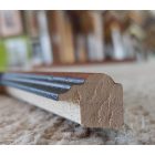 1,4  cm szuvas rozsdabarna fekete csíkkal EGYEDI MÉRETBEN 79/1