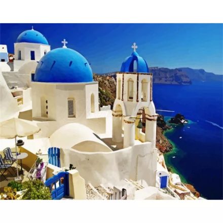Santorini Gyémántszemes kirakó 30x40 cm