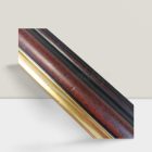Sötét burgundi-fekete 17*30,7 cm