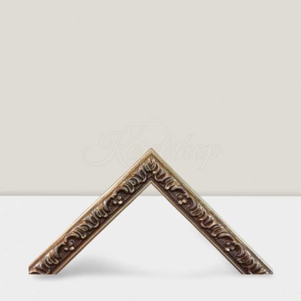 1,5 cm Díszes fényes arany EGYEDI MÉRETBEN SR371